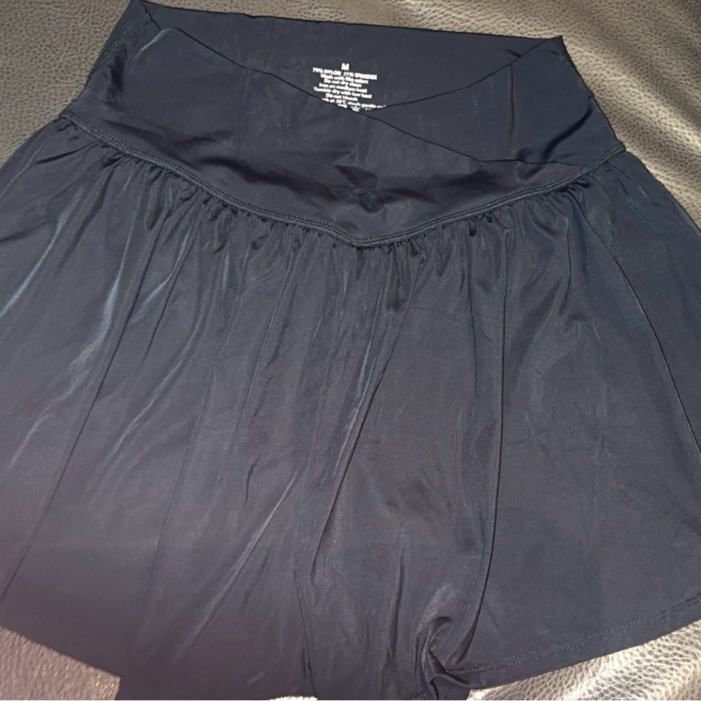 Women's Black Skort